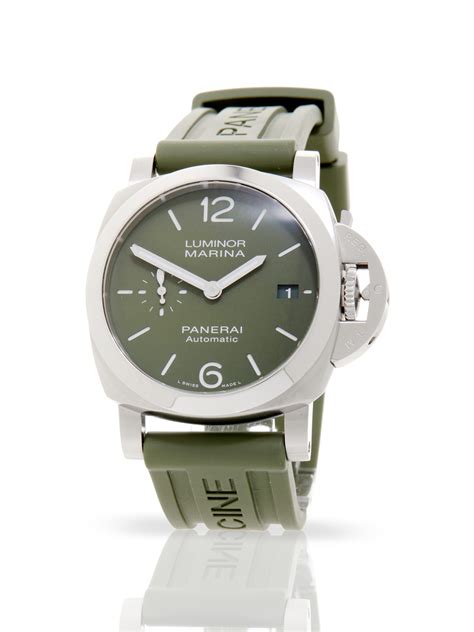 panerai luminor quaranta verde militare|luminor quaranta for sale.